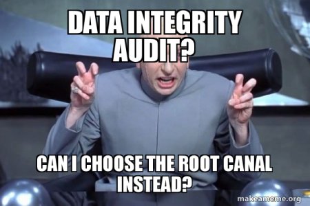 meme explaining data integrity and RevOps data quality 