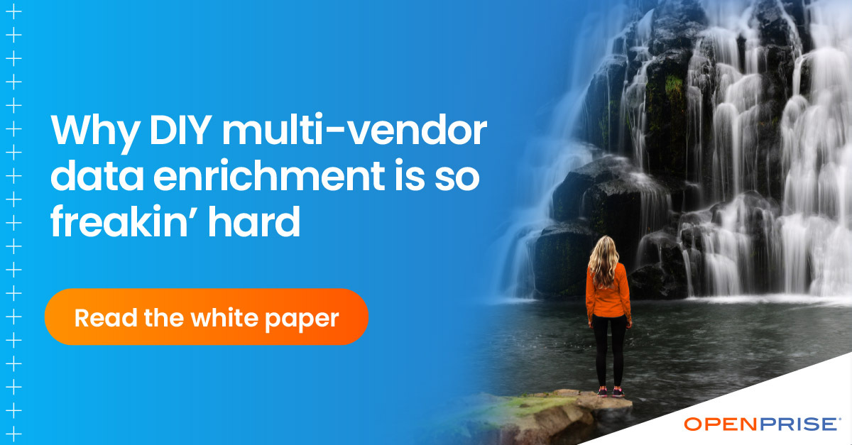 Why DIY multi-vendor enrichment is so freakin’ hard