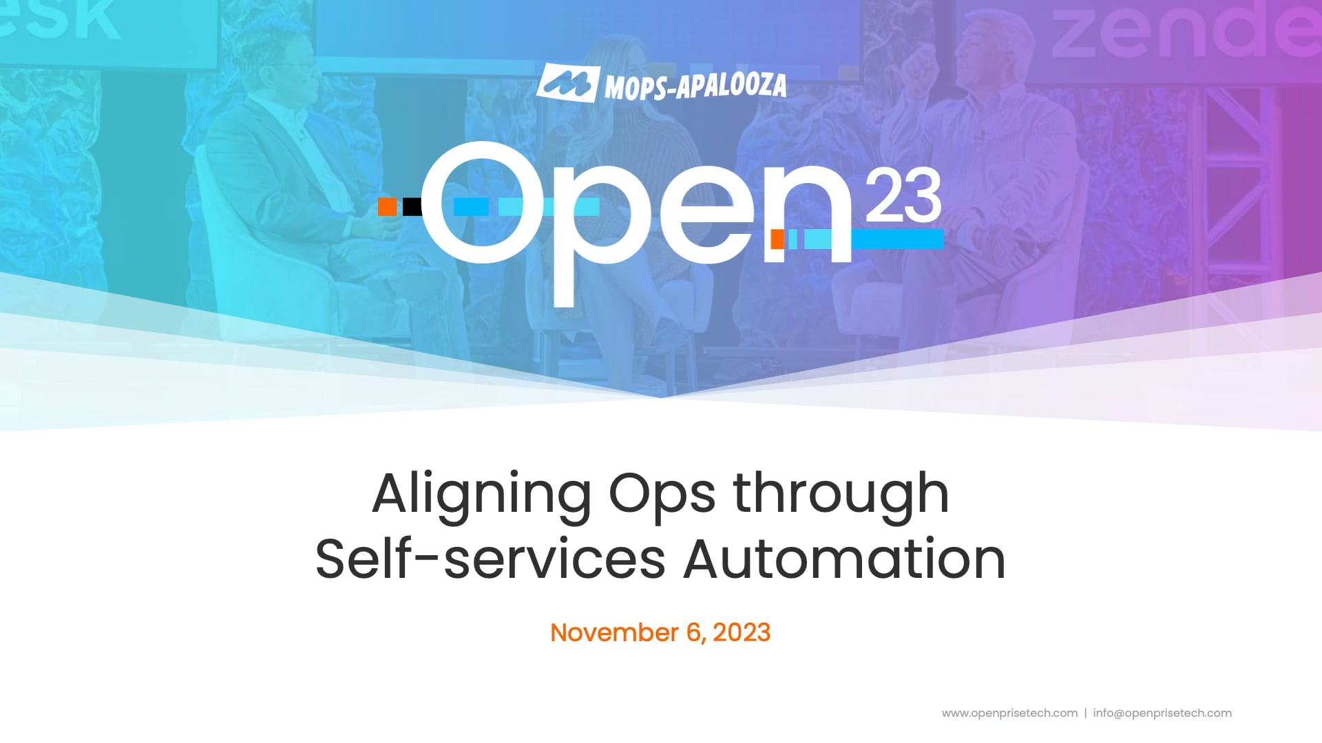 Aligning Ops through Self-services Automation